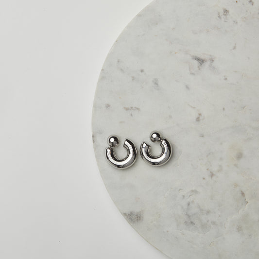 Thick Ring Earrings