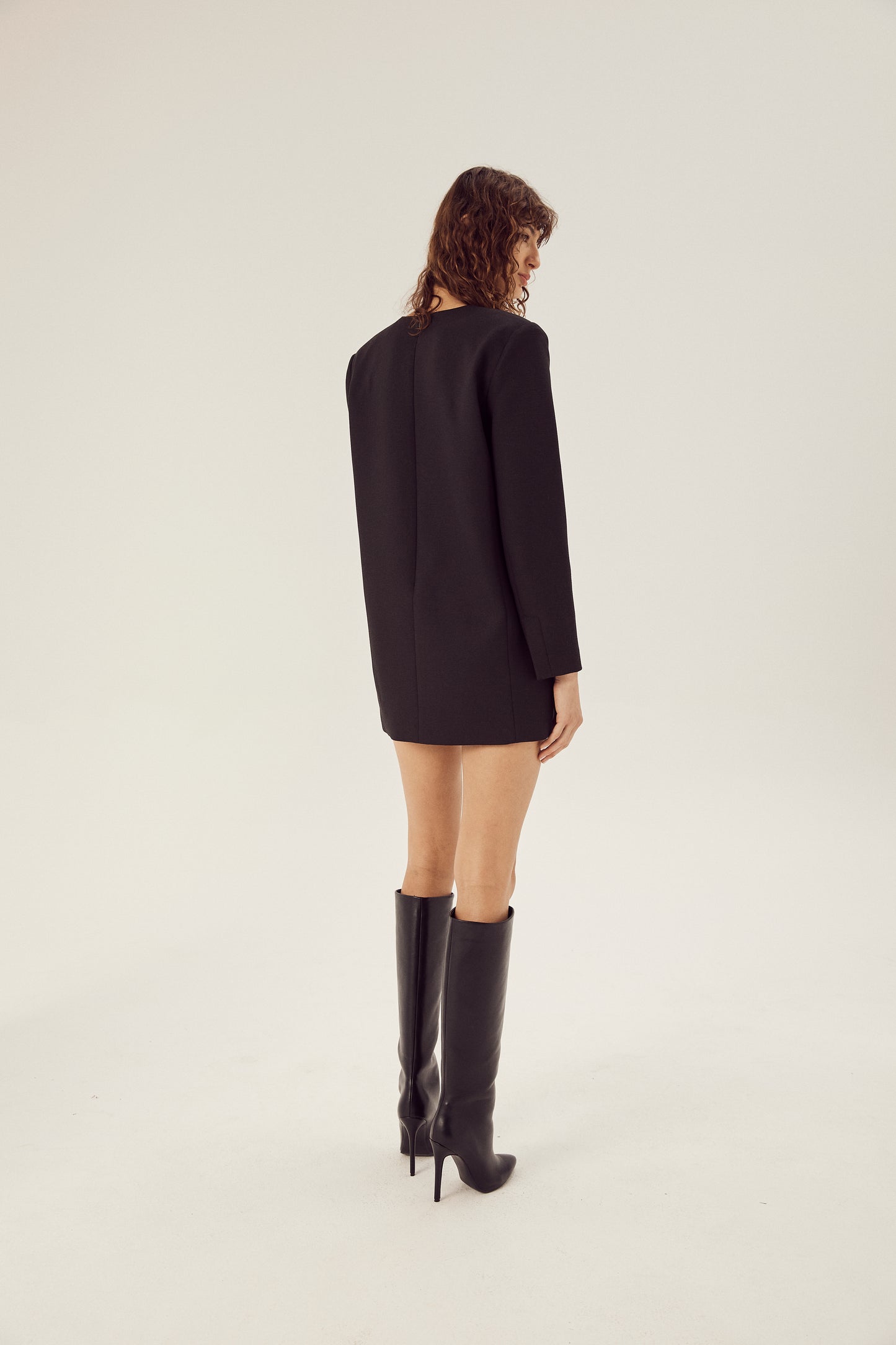 Abby Suit Dress Black