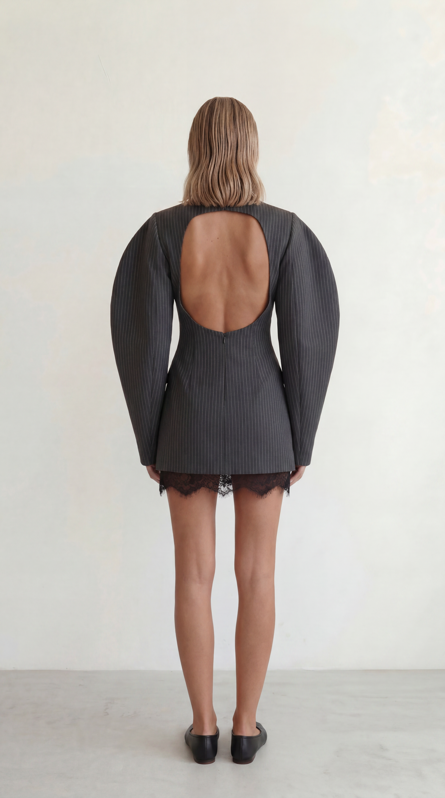Pinstripe Dress