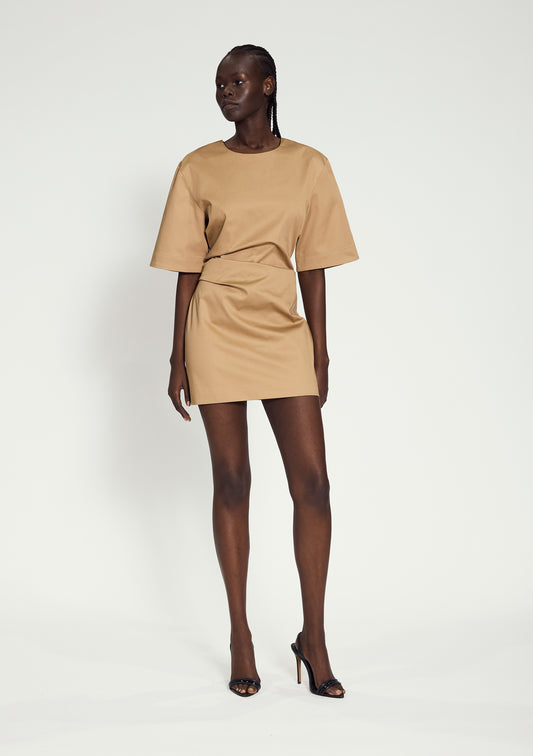 Tee Dress Tan