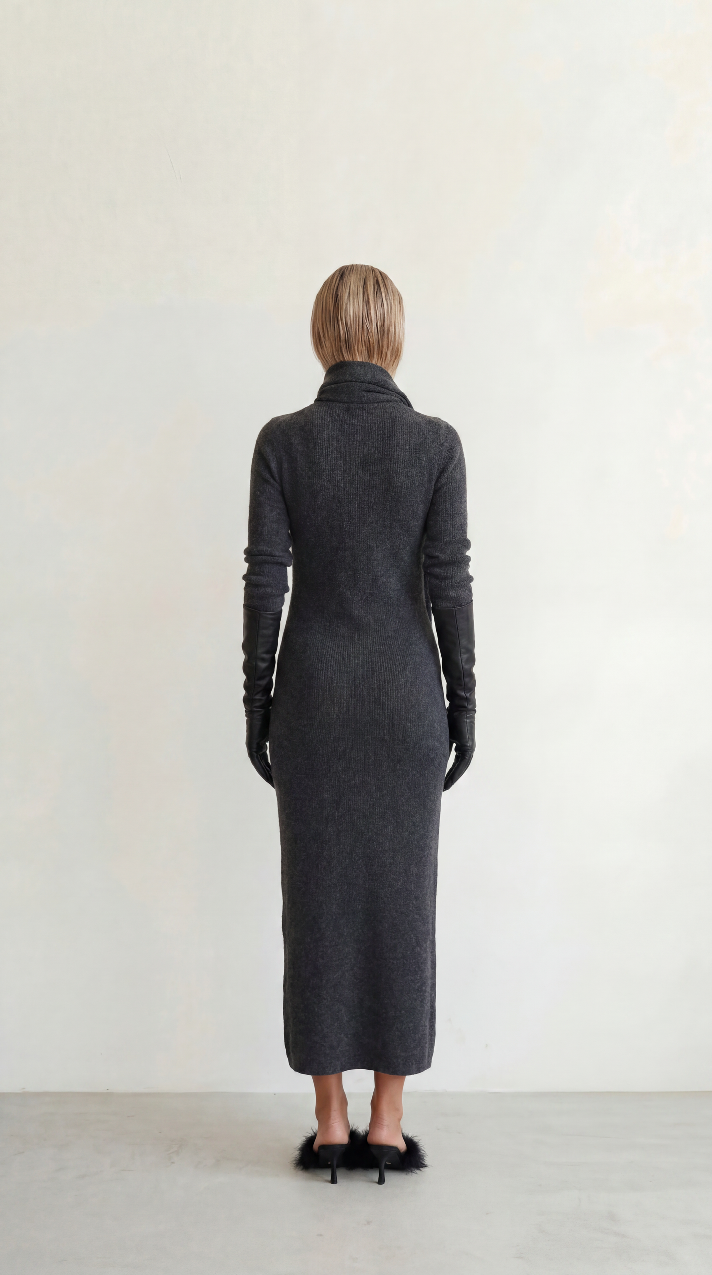 Scarf Knit Dress